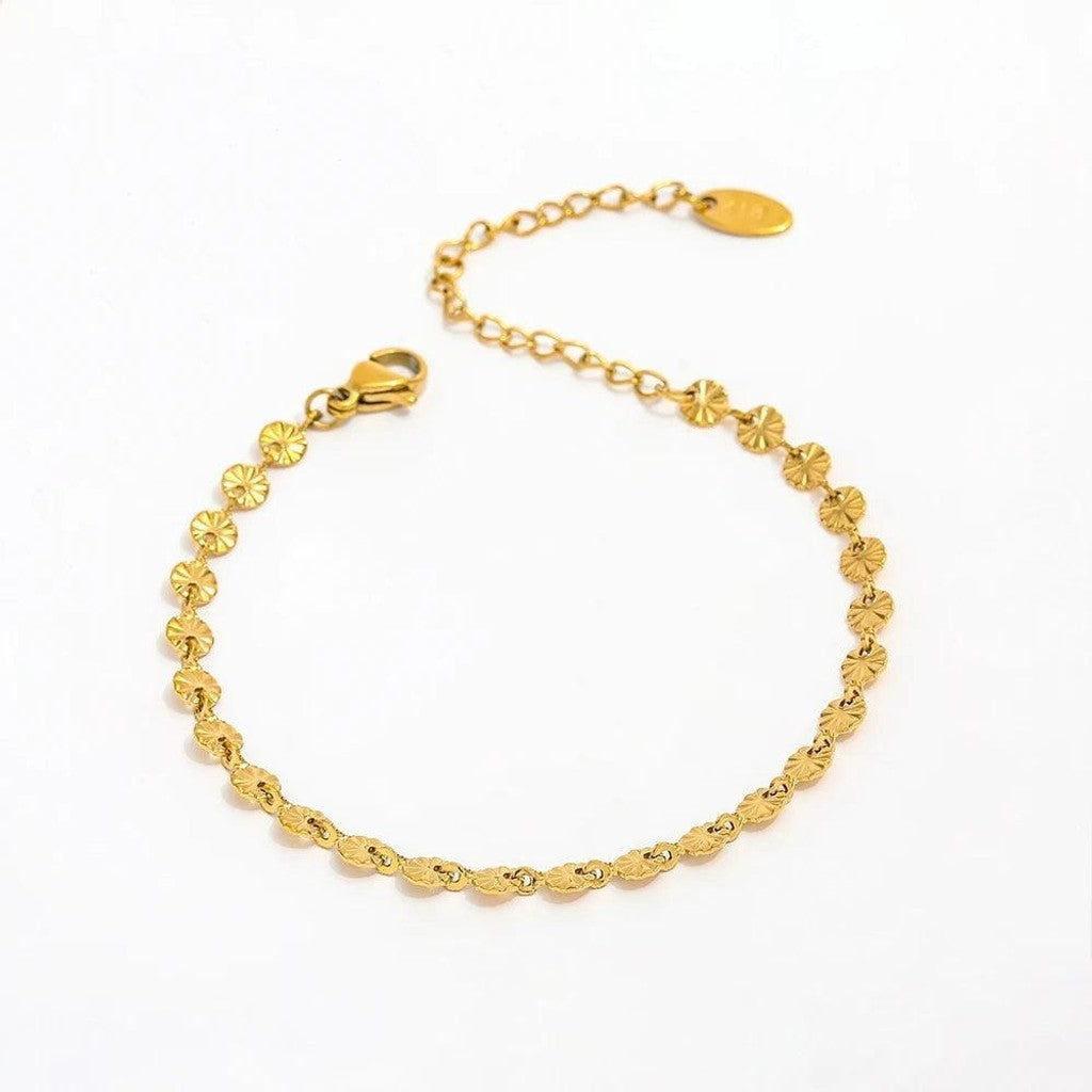 muun studios Burst Dot Armbånd - 18K Guldbelagt Bracelet 18K Gold Plated