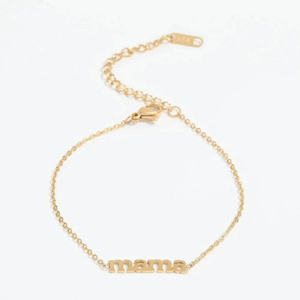 muun studios MAMA Armbånd - 18K Guldbelagt Bracelet 18K Gold Plated