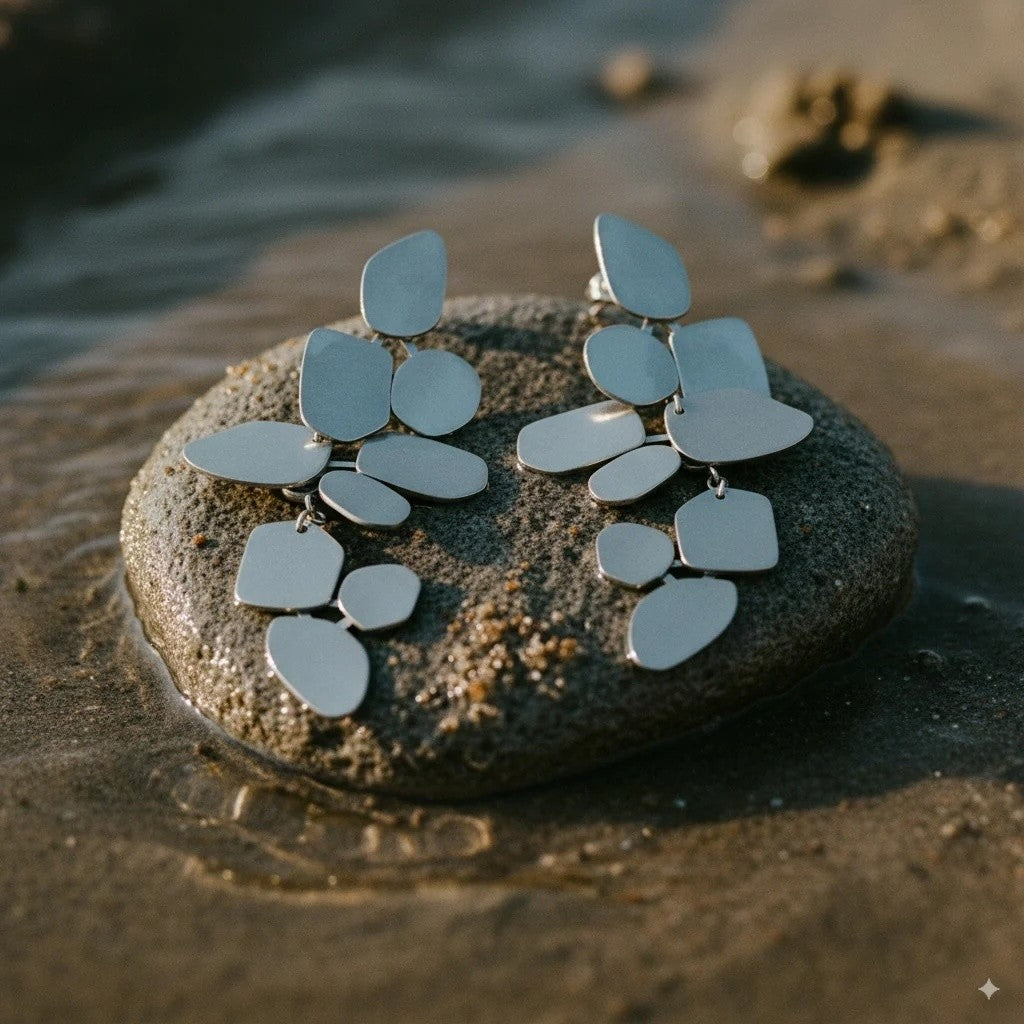 muun studios Selma Justerbar Øreringe - Rustfrit Stål Earring