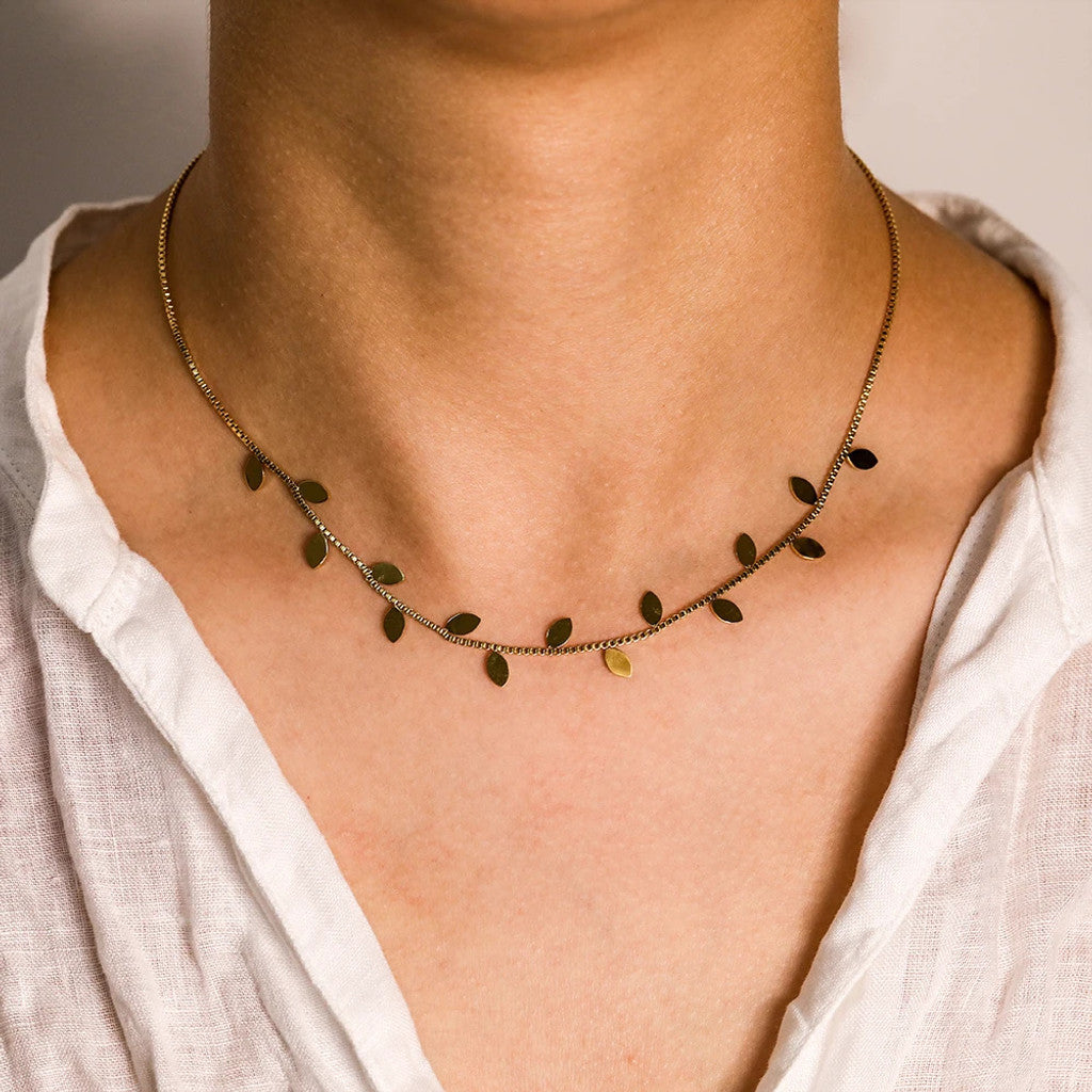 muun studios Alora Halskæde - 18K Guldbelagt Necklace 18K Gold Plated