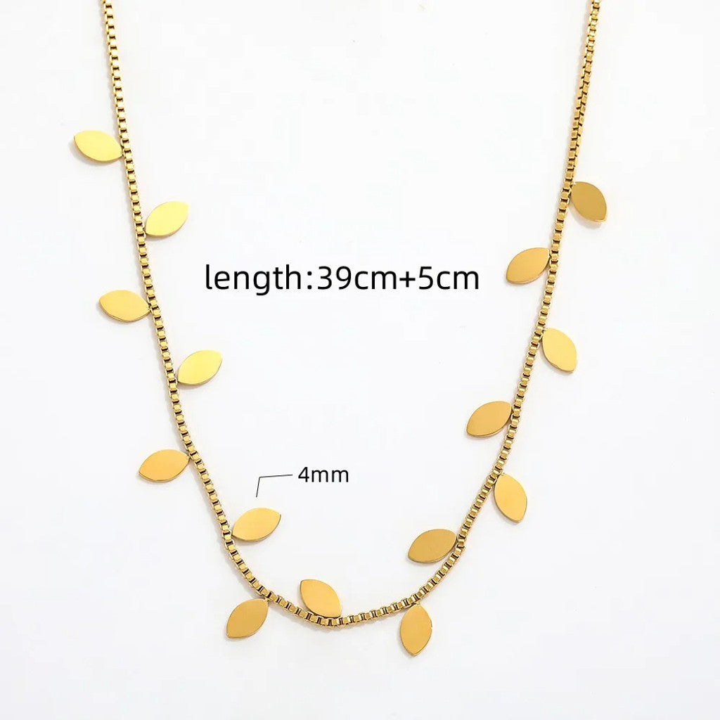 muun studios Alora Halskæde - 18K Guldbelagt Necklace