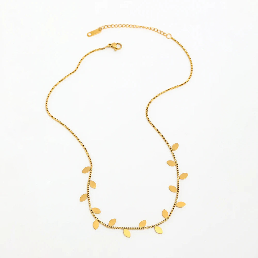 muun studios Alora Halskæde - 18K Guldbelagt Necklace