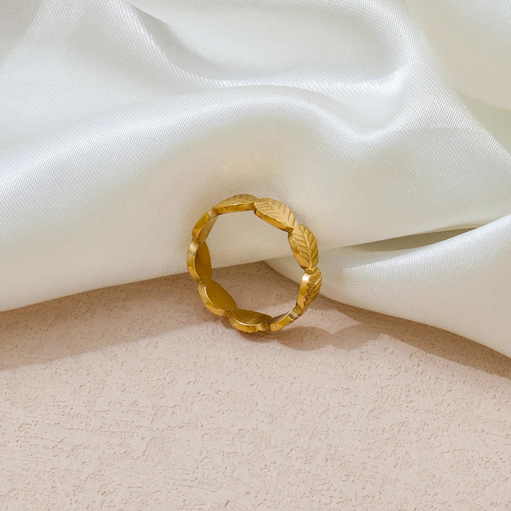 muun studios Alora Ring - 18K Guldbelagt Ring