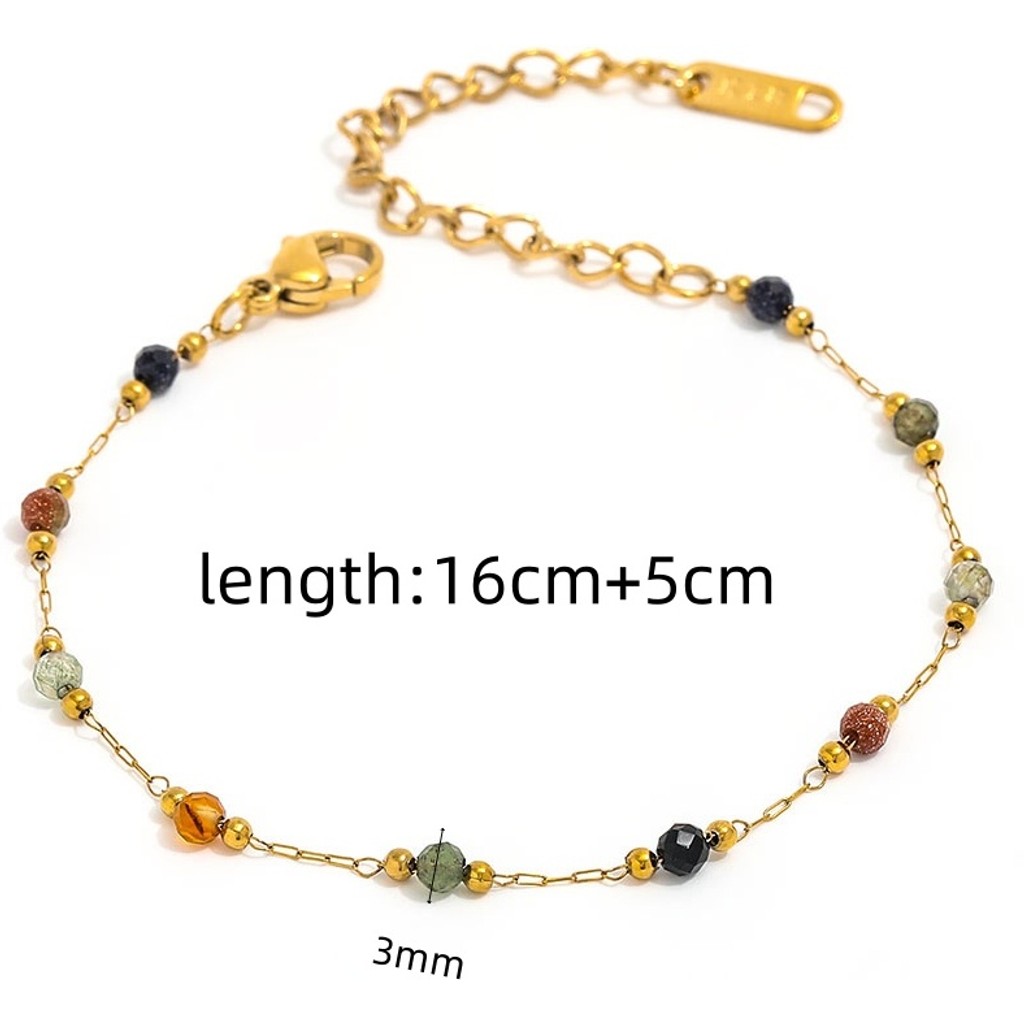 muun studios Ariella Bracelet - 18K Gold Plated 