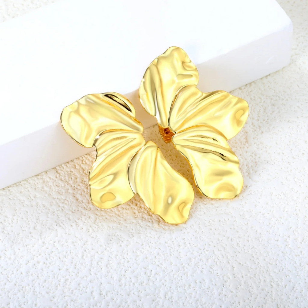 muun studios Asta 2 Twisted Earrings - 18K Gold Plated 