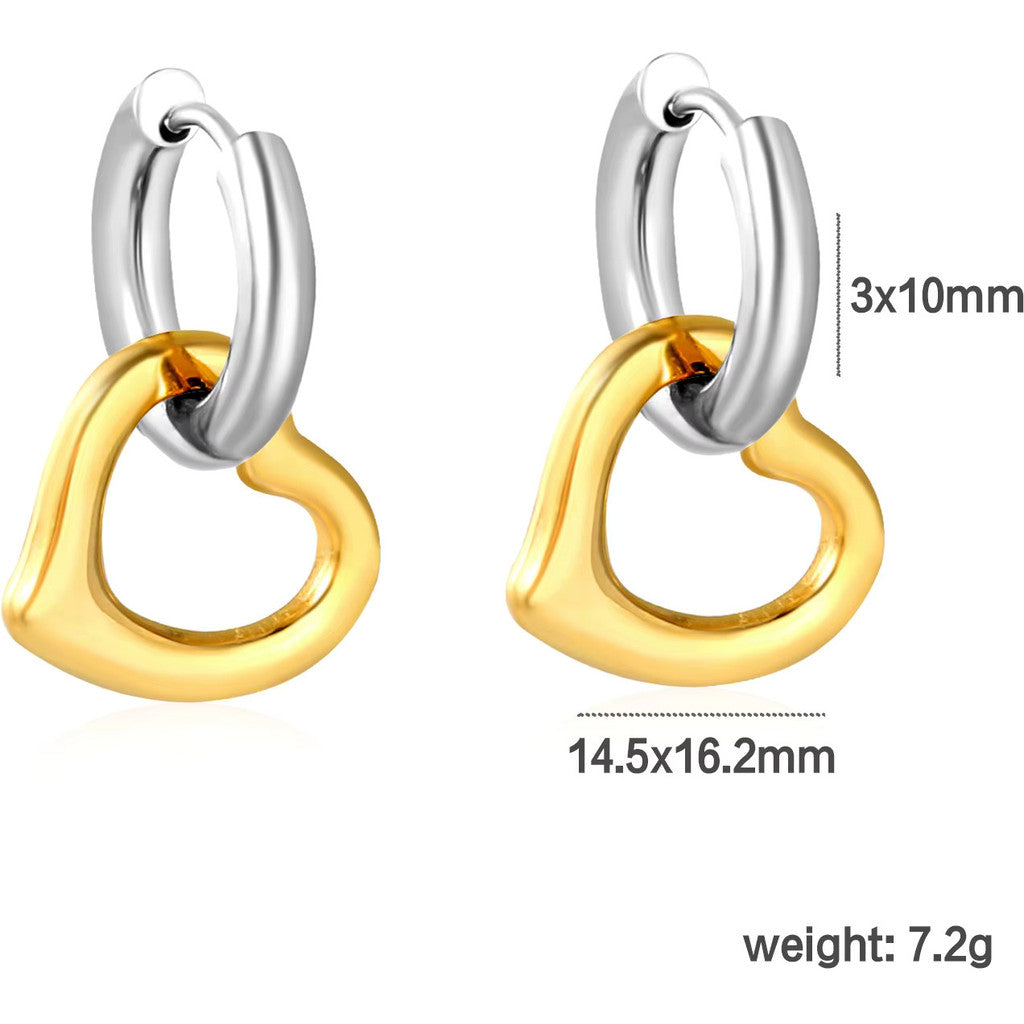 muun studios Asta 2 Twisted Earrings - 18K Gold Plated Earring