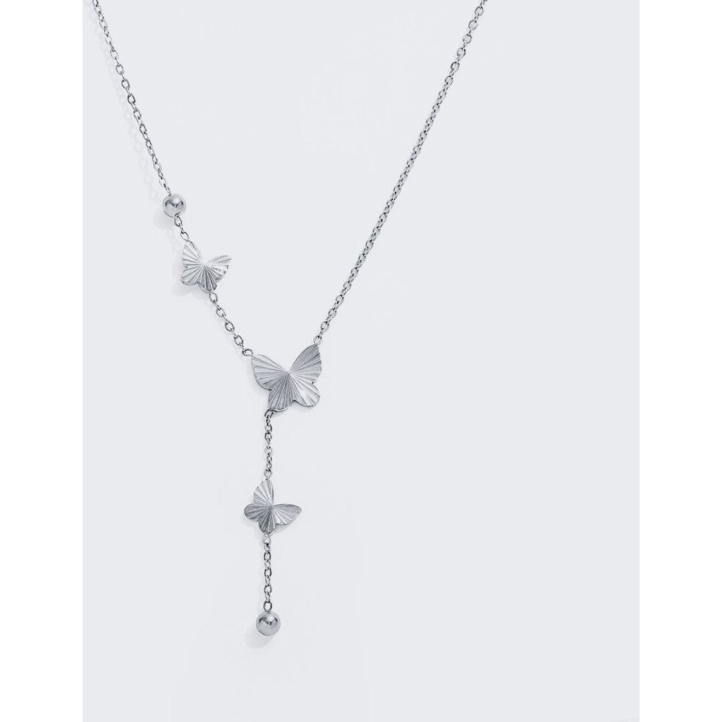muun studios Cleo Y halskæde - Rustfrit Stål Necklace Stainless Steel