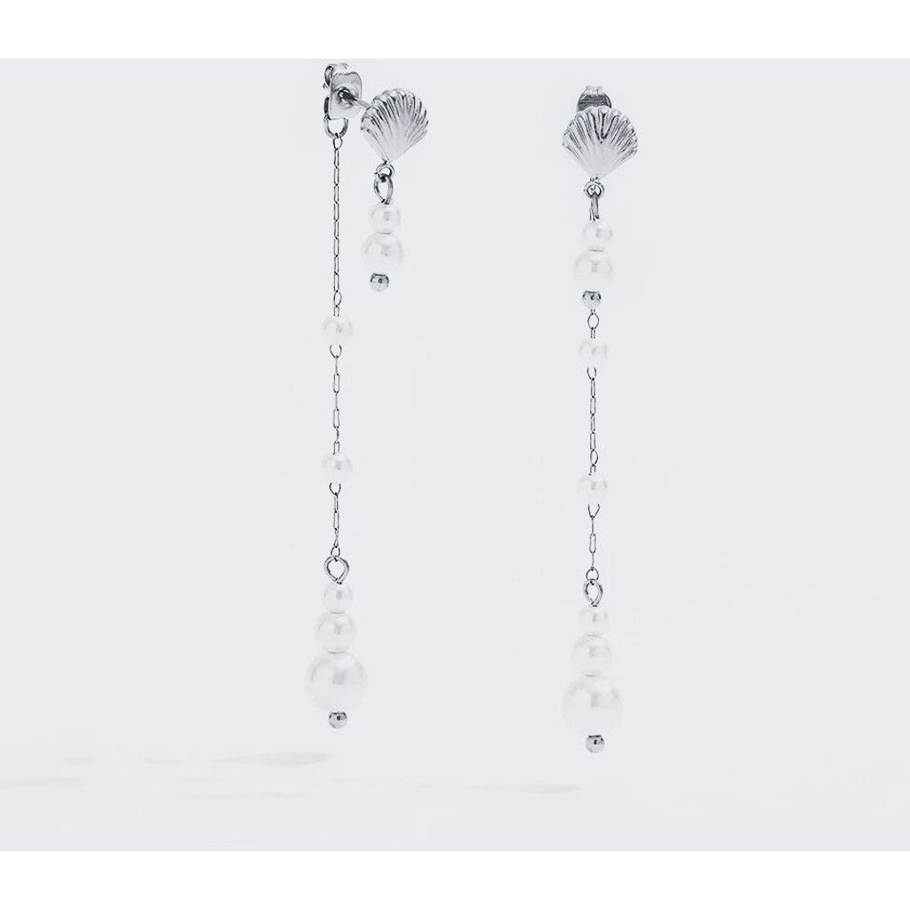 muun studios Elva Perle Øreringe - Rustfrit Stål Earring Stainless Steel