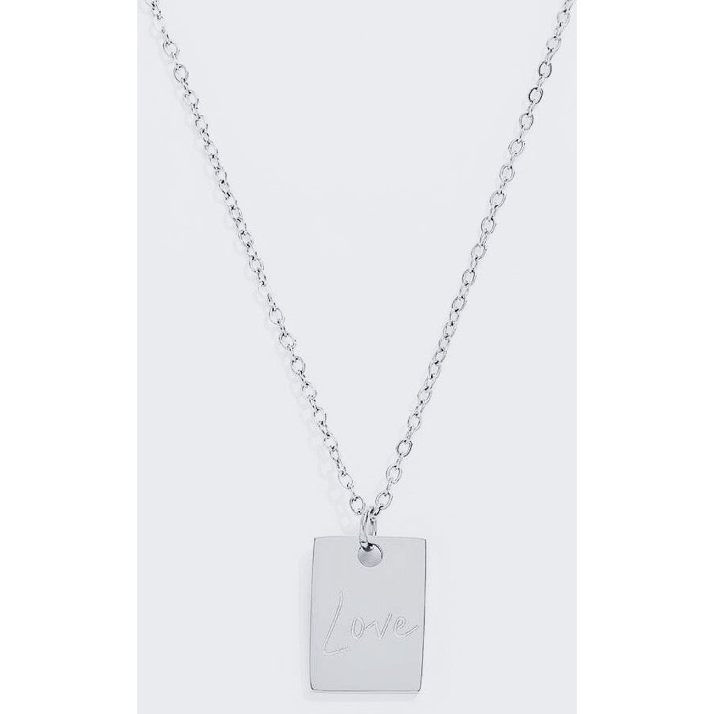 muun studios LOVE Halskæde - Rustfrit Stål Necklace Stainless Steel