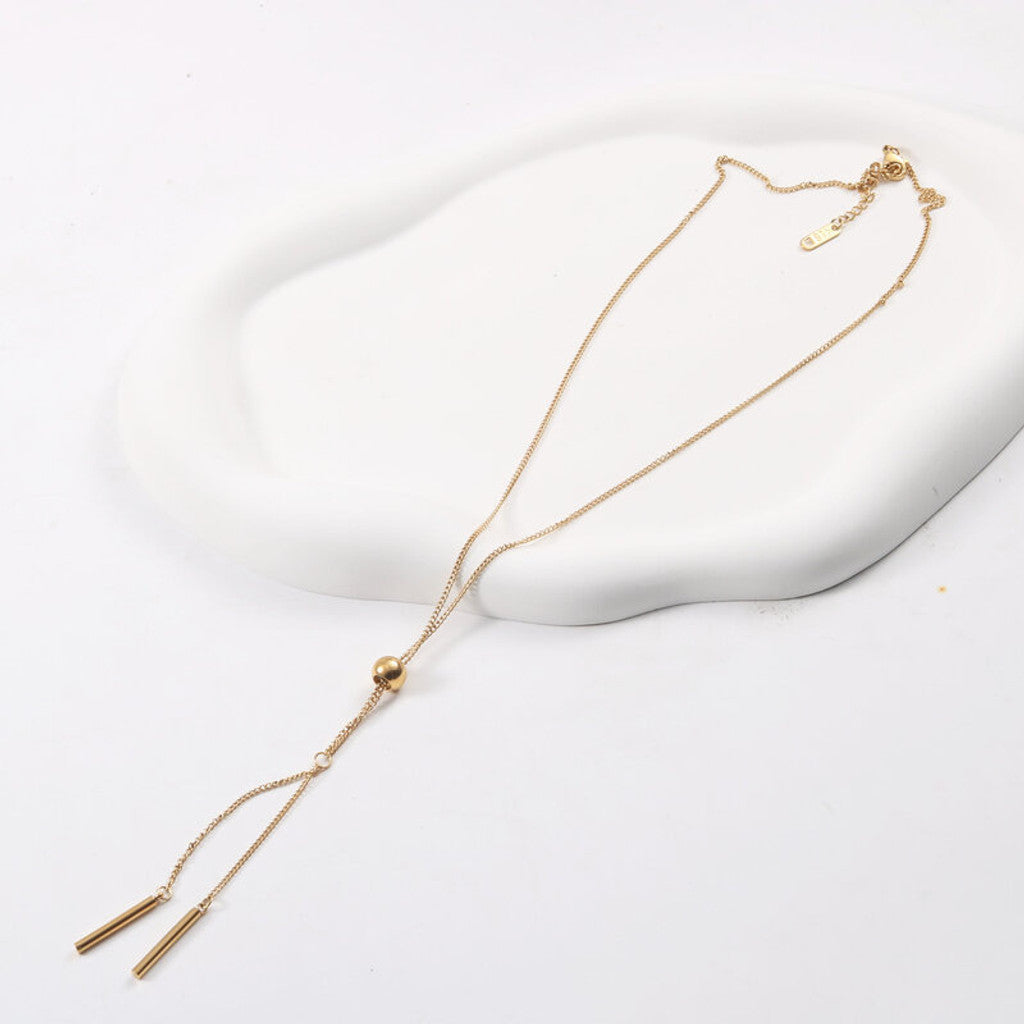 muun studios Luvia Halskæde - 18K Guldbelagt Necklace