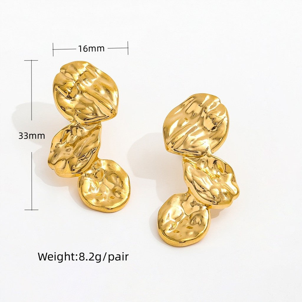 muun studios Marisella Earrings - 18K Gold Plated 