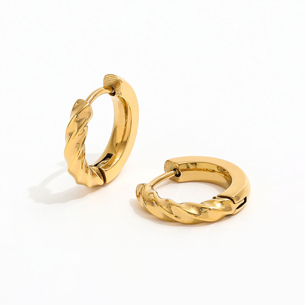 muun studios Martha Snoet Øreringe - 18K Guldbelagt Earring 18K Gold Plated
