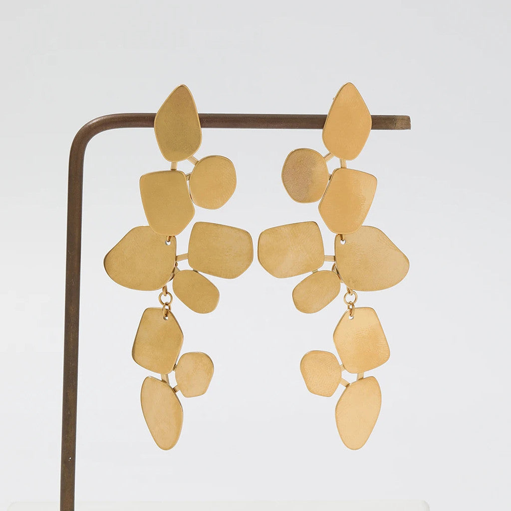 muun studios Selma Justerbar Øreringe - 18K Guldbelagt Earring