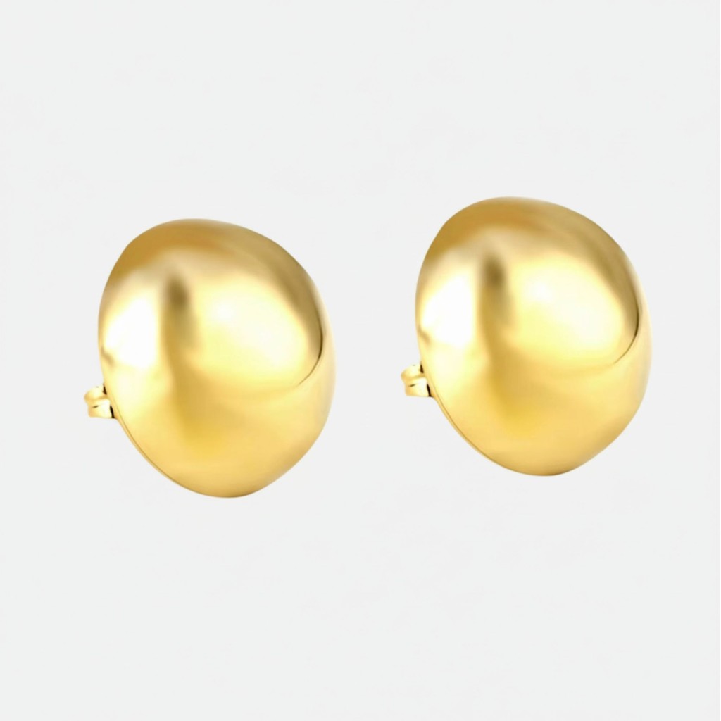 muun studios Sia bold Earrings - Large - 18K Gold Plated Earring
