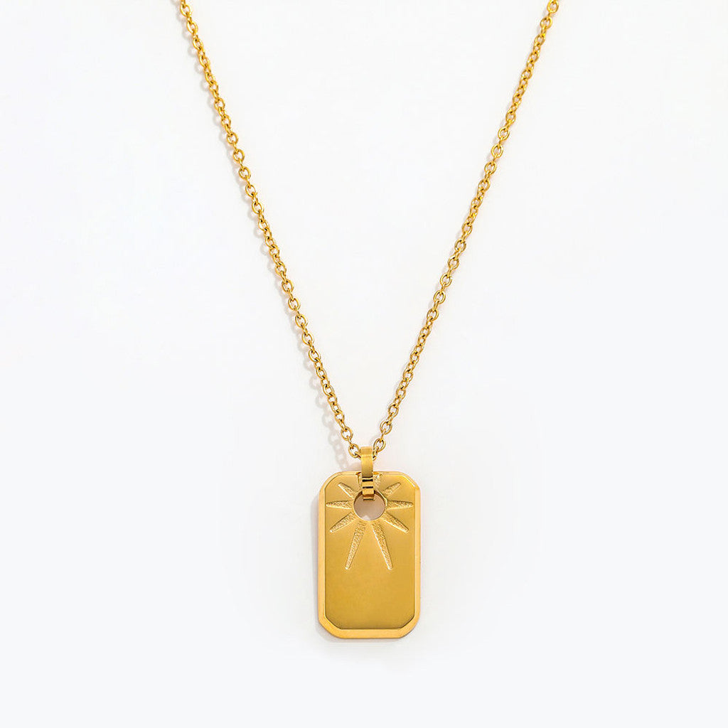 muun studios Sonny Halskæde - 18K Guldbelagt Necklace 18K Gold Plated