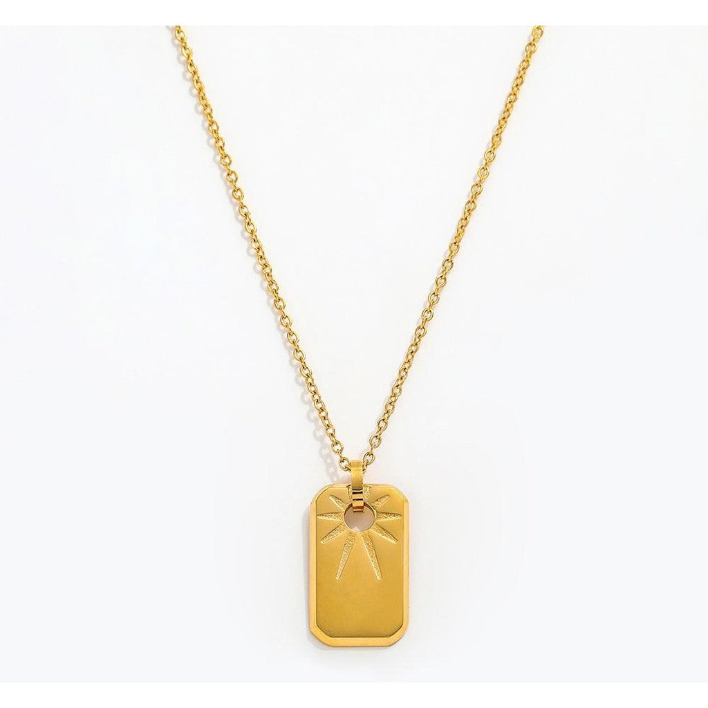 muun studios Sonny Halskæde - 18K Guldbelagt Necklace 18K Gold Plated