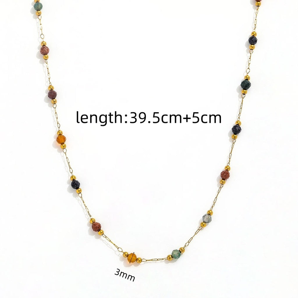 muun studios Ariella Necklace - 18K Gold Plated Necklace