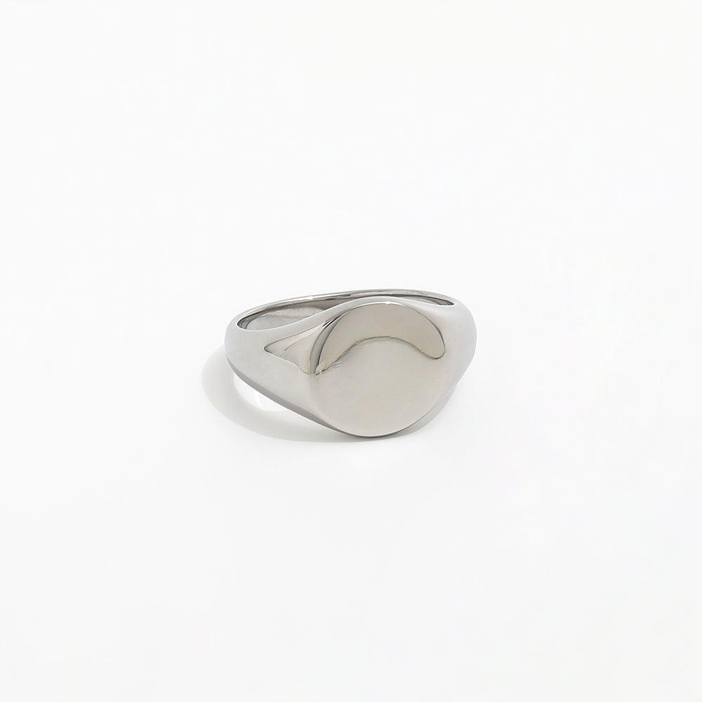 Blank Circle Ring 18K Guldbelagt - muun studios - Prisvenlige Smykker - Hurtig forsendelse